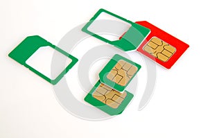 Sim card.
