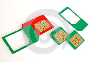 Sim card.