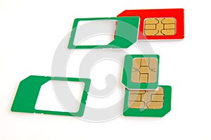 Sim card.