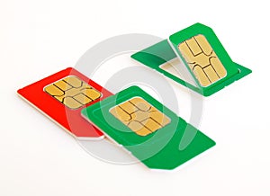 Sim card.