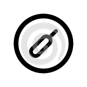 SIM card eject tool. Card tray. Flat design style. Vector Illustration