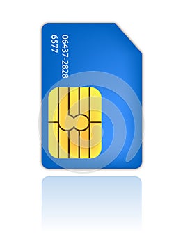 Sim identity card mobile phone