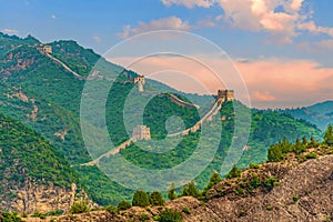 Simatai Great Wall in Beijing, China