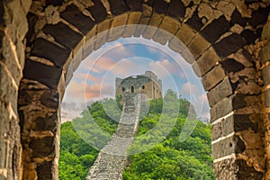 Simatai Great Wall in Beijing, China