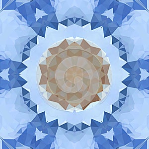 Simetric Abstract Background Shapes Textured Blurred photo