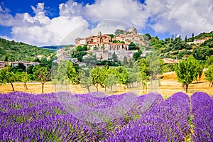 Simiane-la-Rotonde, Provence in France