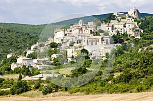 Simiane-la-Rotonde, Provence, France photo