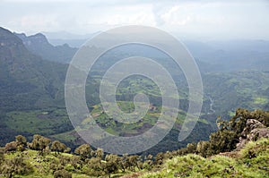 Simien mountain park photo