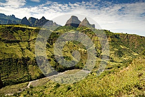 The Simien mountains, Ethiopia