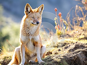 Simien wolf