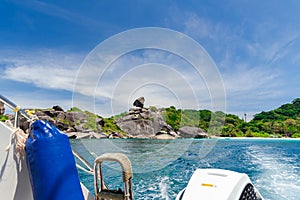 Amazing view of Similan Island No.8 in Similan National Park