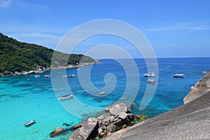 Similan and Surin islands in Thailand