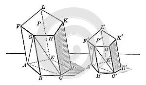Similar Polyhedrons vintage illustration photo