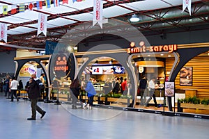 Simit Sarayi in Istanbul Yesilkoy Cnr Expo Exhibition Center.