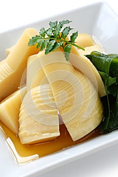 Simmered bamboo shoots