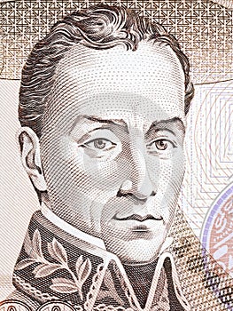 Simon Bolivar portrait