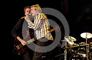 Simon Le Bon and John Taylor
