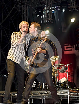 Simon Le Bon and John Taylor