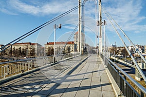 Simonas Daukantas Bridge in Kaunas, Lithuania