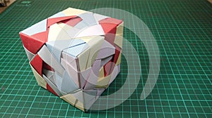 Simone cube origami photo
