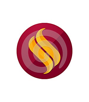 Simpe and modern monogram