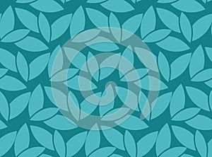 Simple abstract leaf seamless pattern.