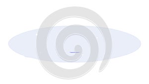 Simple Abstract Light Oval, Subtle Minimalist Element, vector design Generative AI