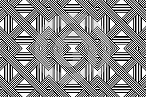 Simple Abstract Seamless Geometrical Pattern Background