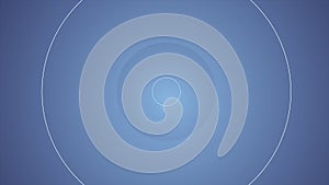 Simple animation with moving circles and changing backdrop. Motion. Simple background with pulsating rings to insert