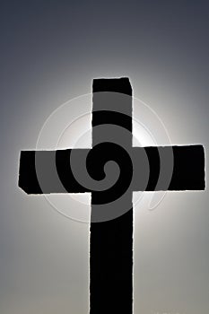 Simple backlit cross