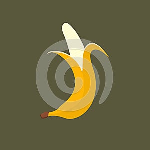 Simple banana illustration