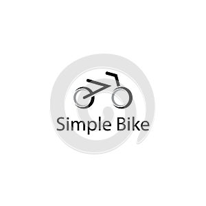 Simple Bike logo template