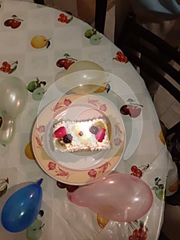 Simple birthday decoration