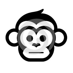 Black And White Monkey Logo Inspired By Stephen Ormandy photo