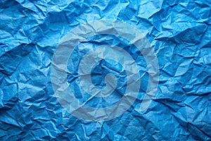 Simple Blue Paper Background