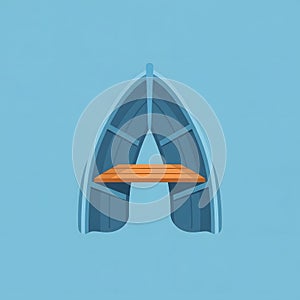 Simple Boat Illustration - Top Down View