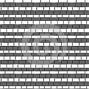 Simple brick wall seamless pattern background
