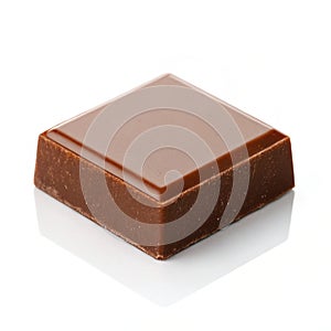 Brown element isolated on white background