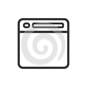 Simple Webpage Interface Design, Clean Modern Website Layout