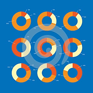 Simple business pie chart