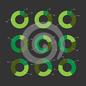 Simple business pie chart