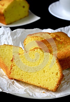 Simple butter cake
