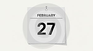 The background is plain white emphasizing the minimalistic design