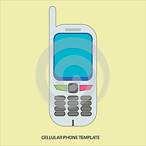 Simple Cellular Phone Template