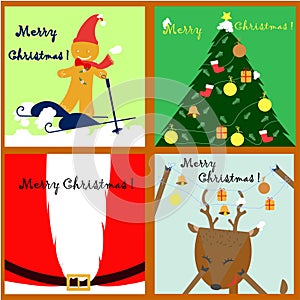 Simple Christmas card collection