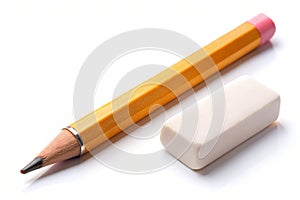 Pencil and rubber