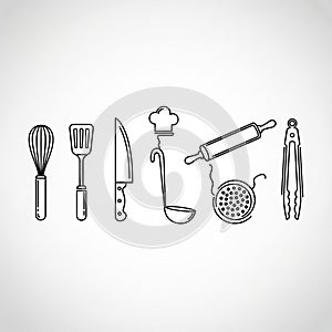 With simple, clean lines, emphasizing the essential shape and form