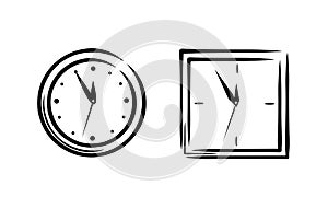 Simple clock sketch