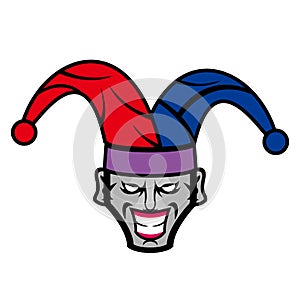 Simple Clown Vector Icon Design