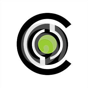 simple CNO, CSO, CN, CS, CO initials company vector logo photo